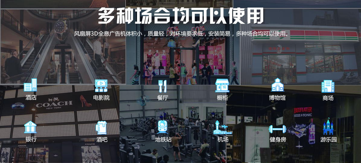 3D全息风扇屏